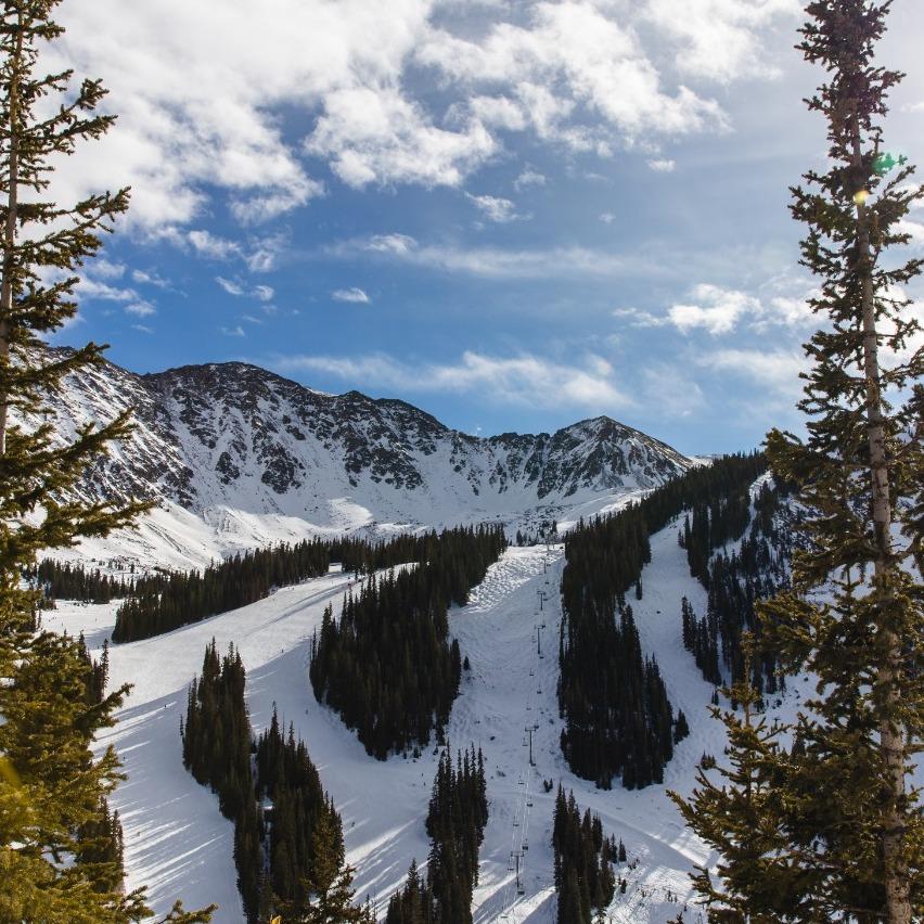 Arapaho Basin skiing Colorado